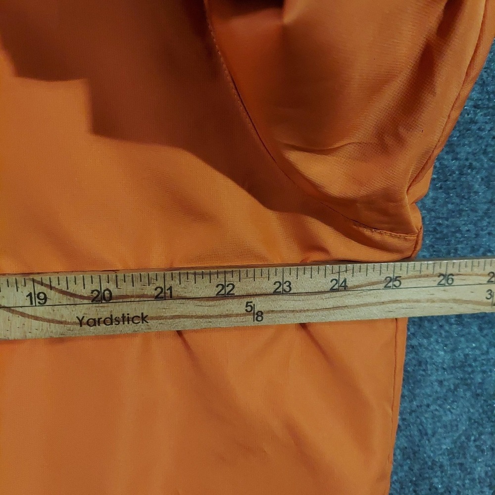 Vintage Nike Jacket Mens XL Orange Hooded Windbreaker Full‎ Zip Lightweight Logo - Picture 7 of 9